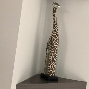 Giraffe decor peice
